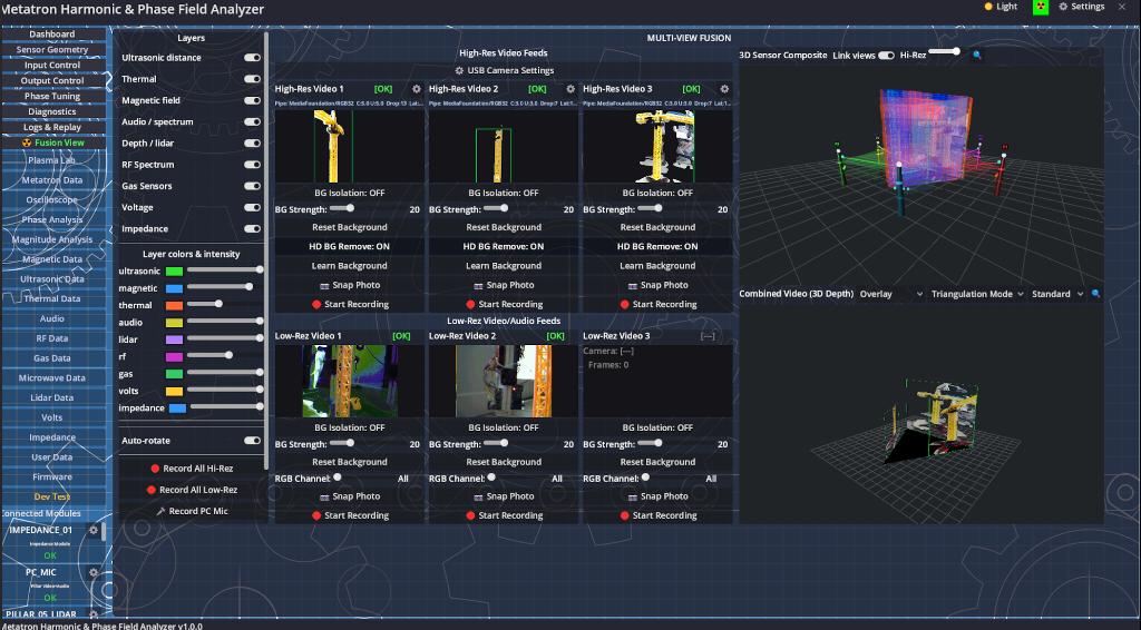Fusion View — Full Interface
